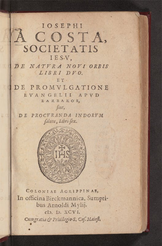 De Natura Novi Orbis