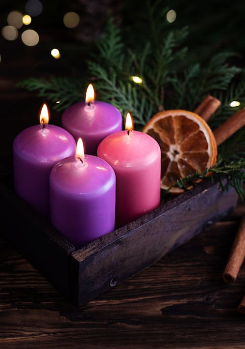 Advent Wreaths Burn Bright in Preparation for Christmas