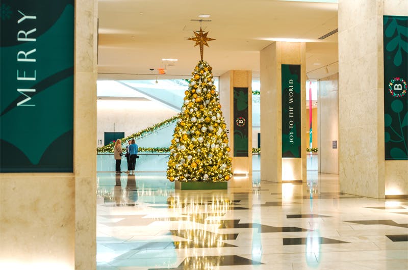 Christmas Tree in Museum Grand Hall