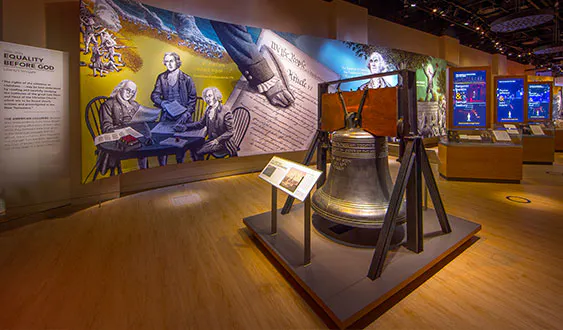 Liberty Bell Replica at the Museum of The Bible