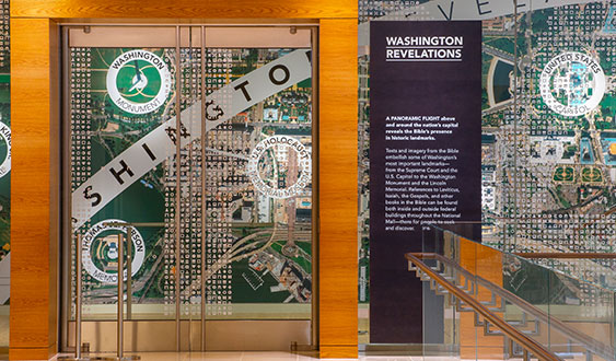 Washington Revelations museum exhibit at Museum of The Bible