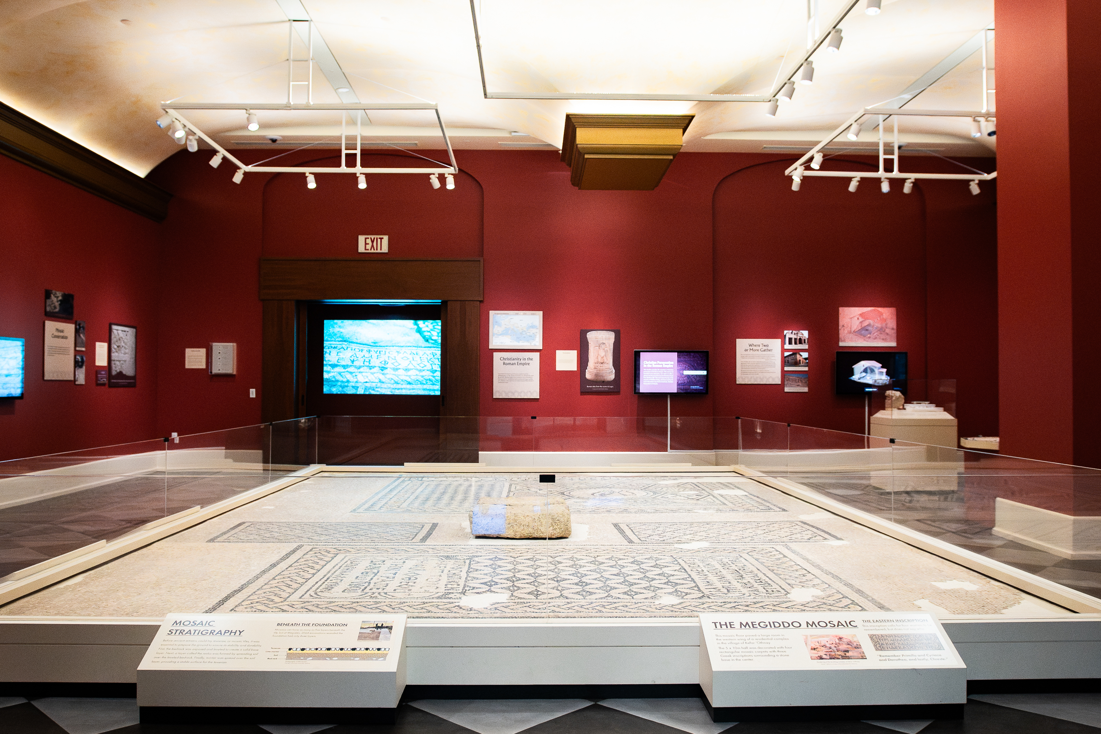 Megiddo Mosaic Exhibit