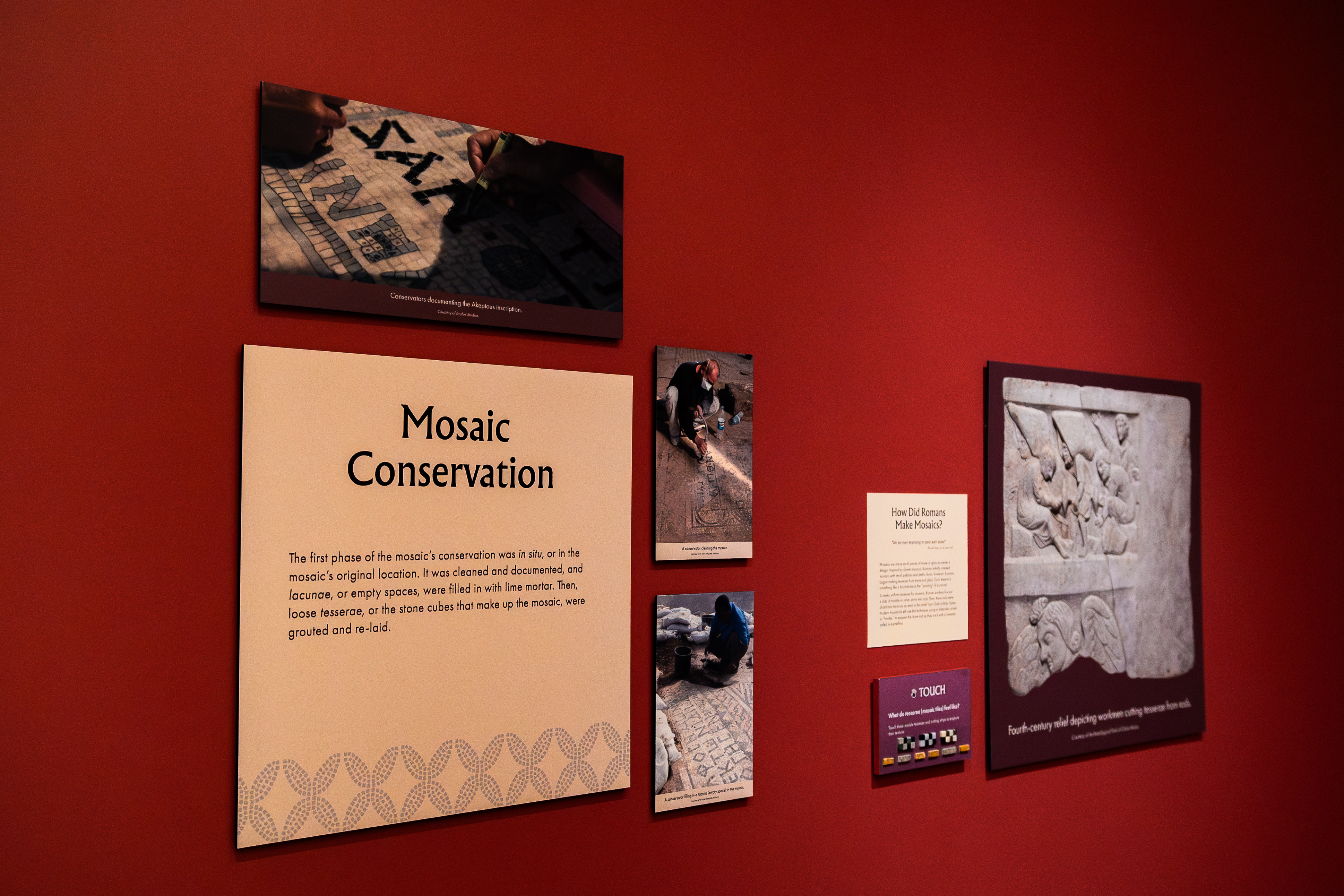 Megiddo Mosaic Exhibit