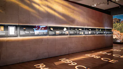 Dead sea scrolls exhibit