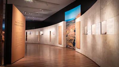 Dead sea scrolls exhibit