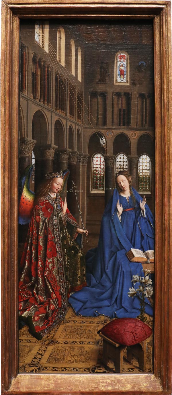 額装つき】聖なる夜＊Nativity & Annunciation@1395 Annunciation and