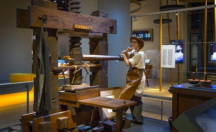 Revolutionary Words: The Gutenberg Press | Museum of the Bible