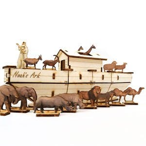 Noah's Ark Wooden Puzzle Kit (60174) - Museum of the Bible