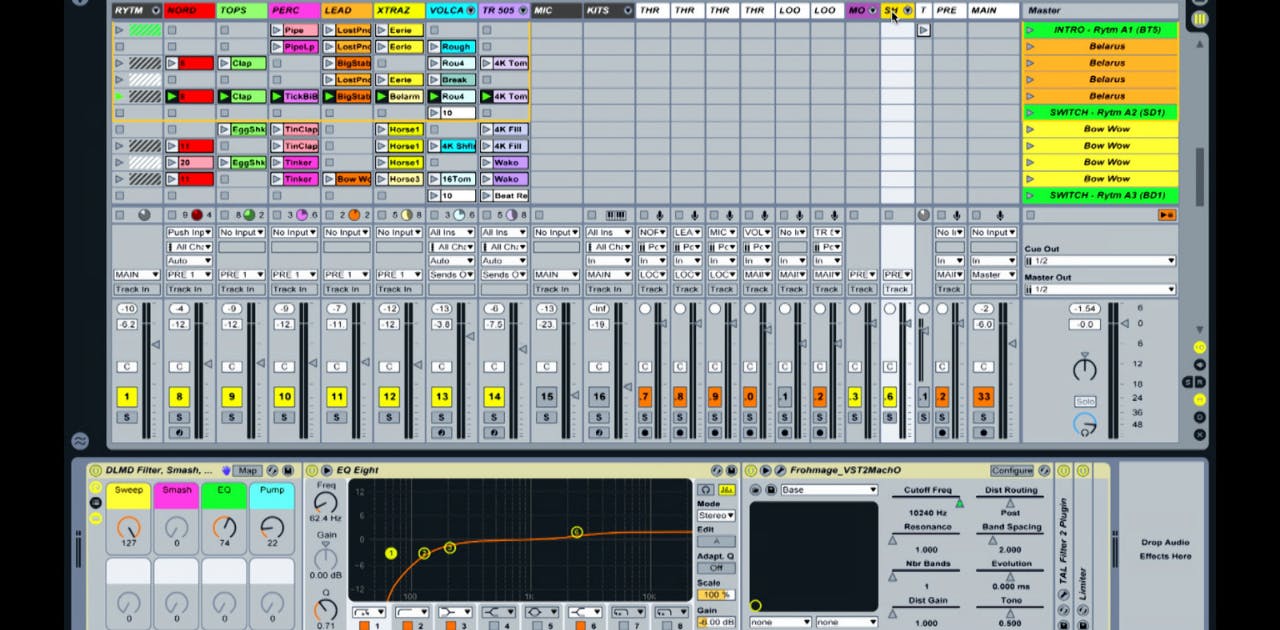 Ableton Session View