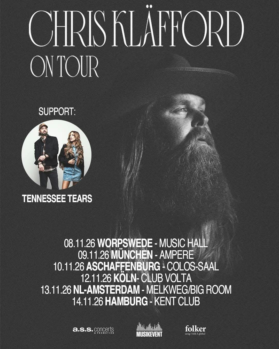 Chris Kläfford on Tour