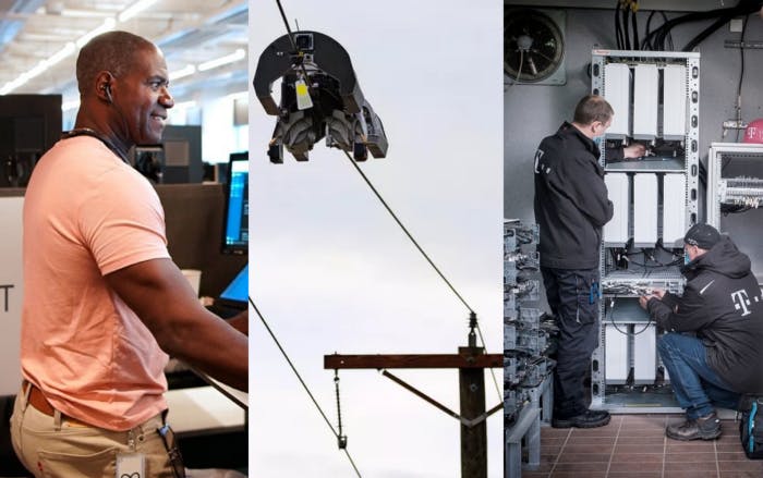 Comcast credits AI software for handling pandemic internet traffic–Facebook’s new fiber-spinning robot promises to make internet service cheaper–Deutsche Telekom updates 15K antennas to 5G