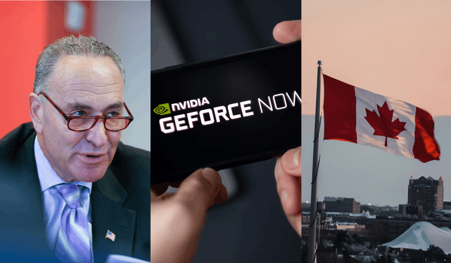 US Senator Chuck Schumer outlines ambitious electric car proposal—Nvidia doubles GeForce Now subscription price—Canadian telco giants Rogers and Shaw announce merger