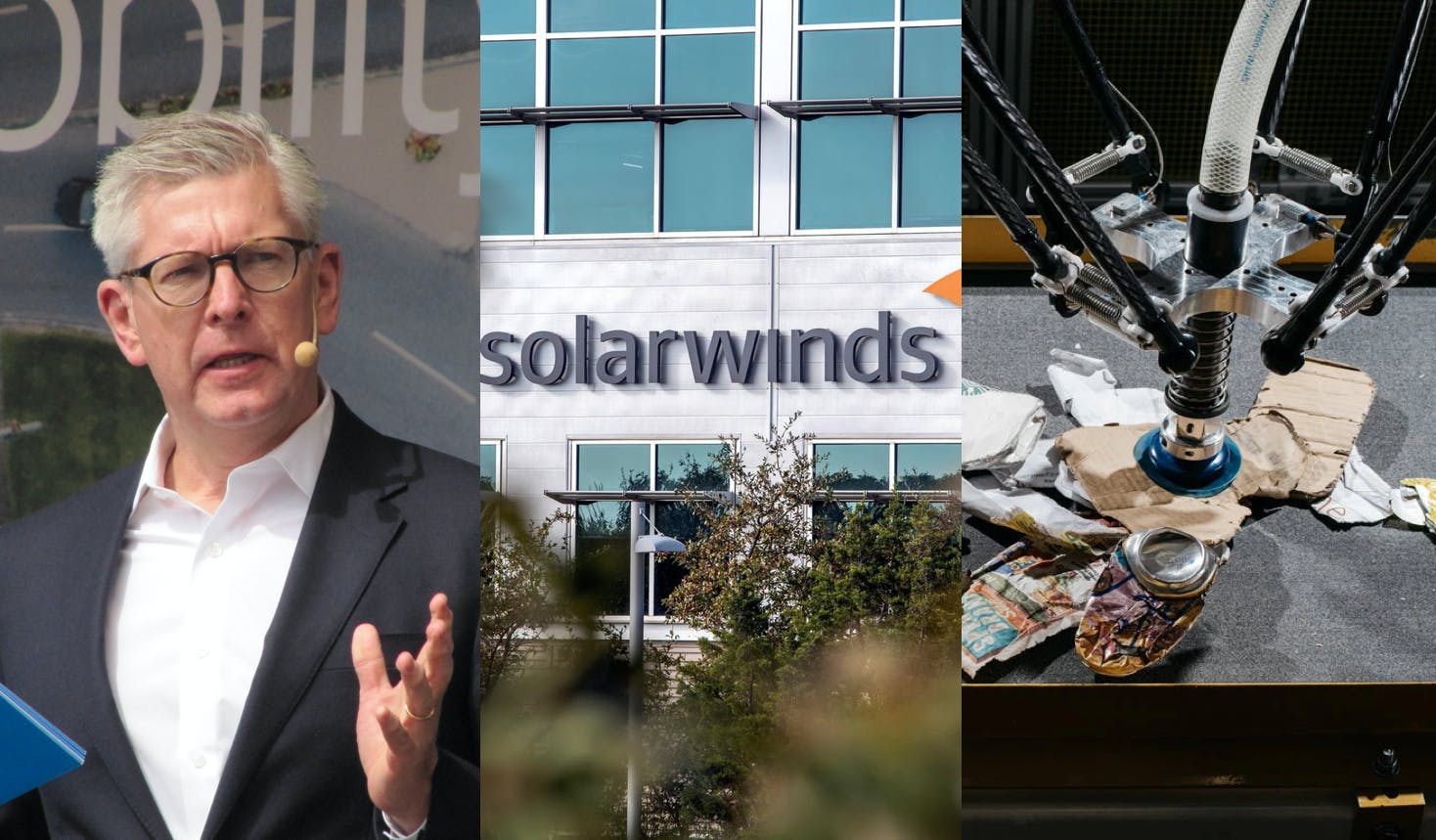 Ericsson CEO lobbies Swedish minister over Huawei ban—The more learned about the SolarWinds hack, the worse it looks—AMP Robotics raises $55 million for AI that picks and sorts recyclables