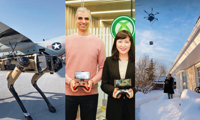 The Air Force tests “Robot Dogs” for use in base security — Microsoft releases its cloud gaming service — Walmart tests drone delivery for household items