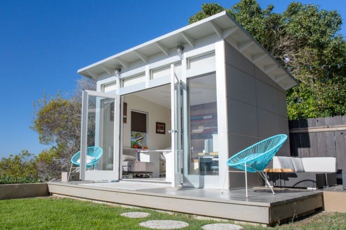 Not my idea of a shed, but I’d take it!