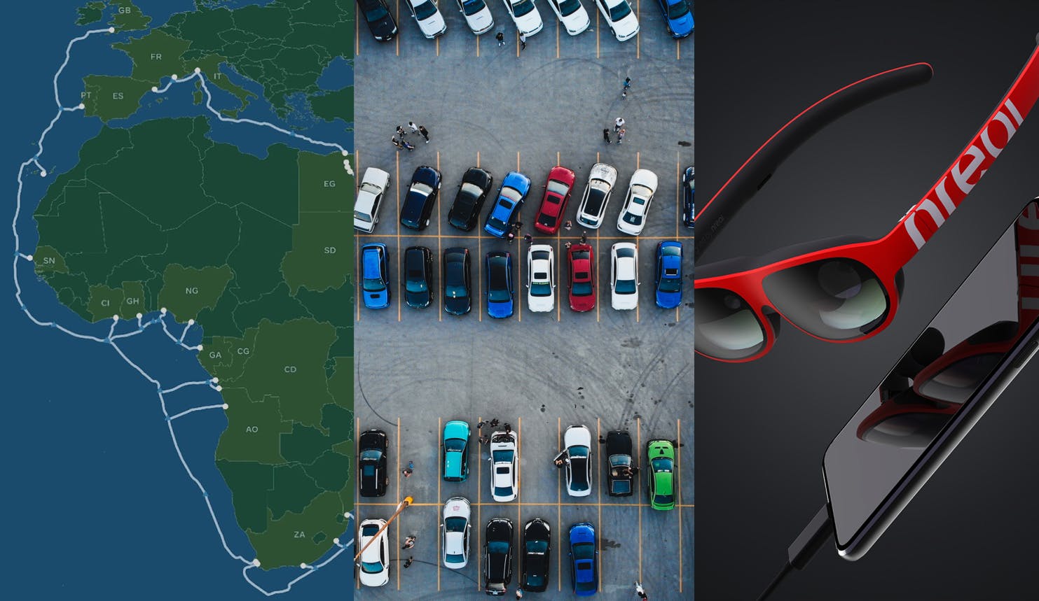 Facebook-lead consortium aims to build undersea cable connecting Africa & the Middle East—Ireland confronts data center energy usage—Cox teams up with Las Vegas for CBRS Smart City trial—Nreal announces new AR glasses