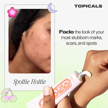 Topicals Faded skincare product campaign