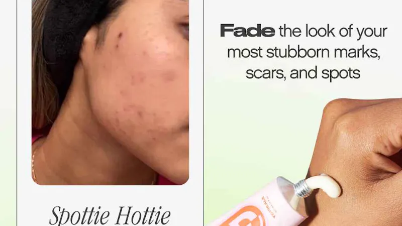 Topicals Faded skincare product campaign