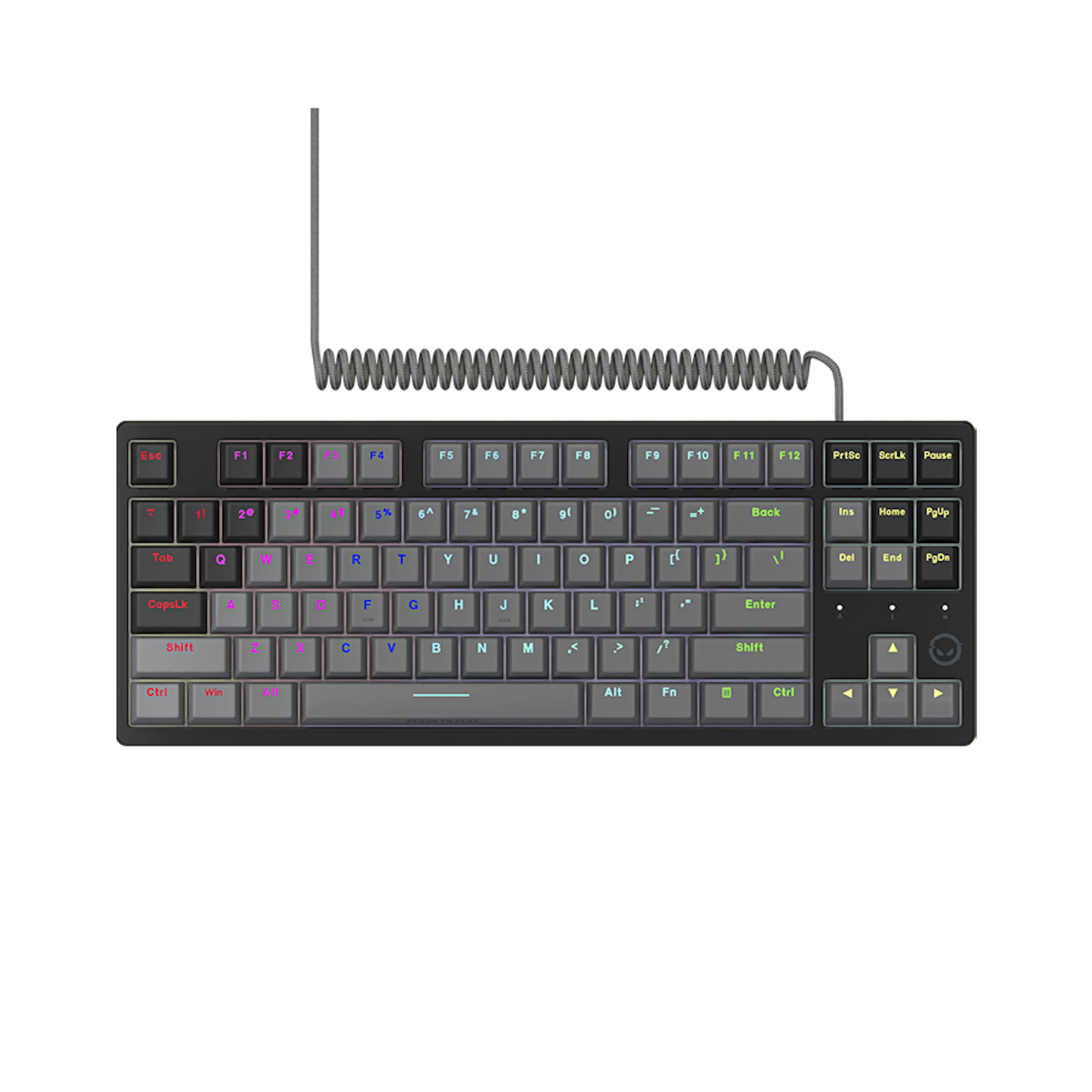Lorgar Azar 514TKL - Wired RGB Gaming keyboard - Black