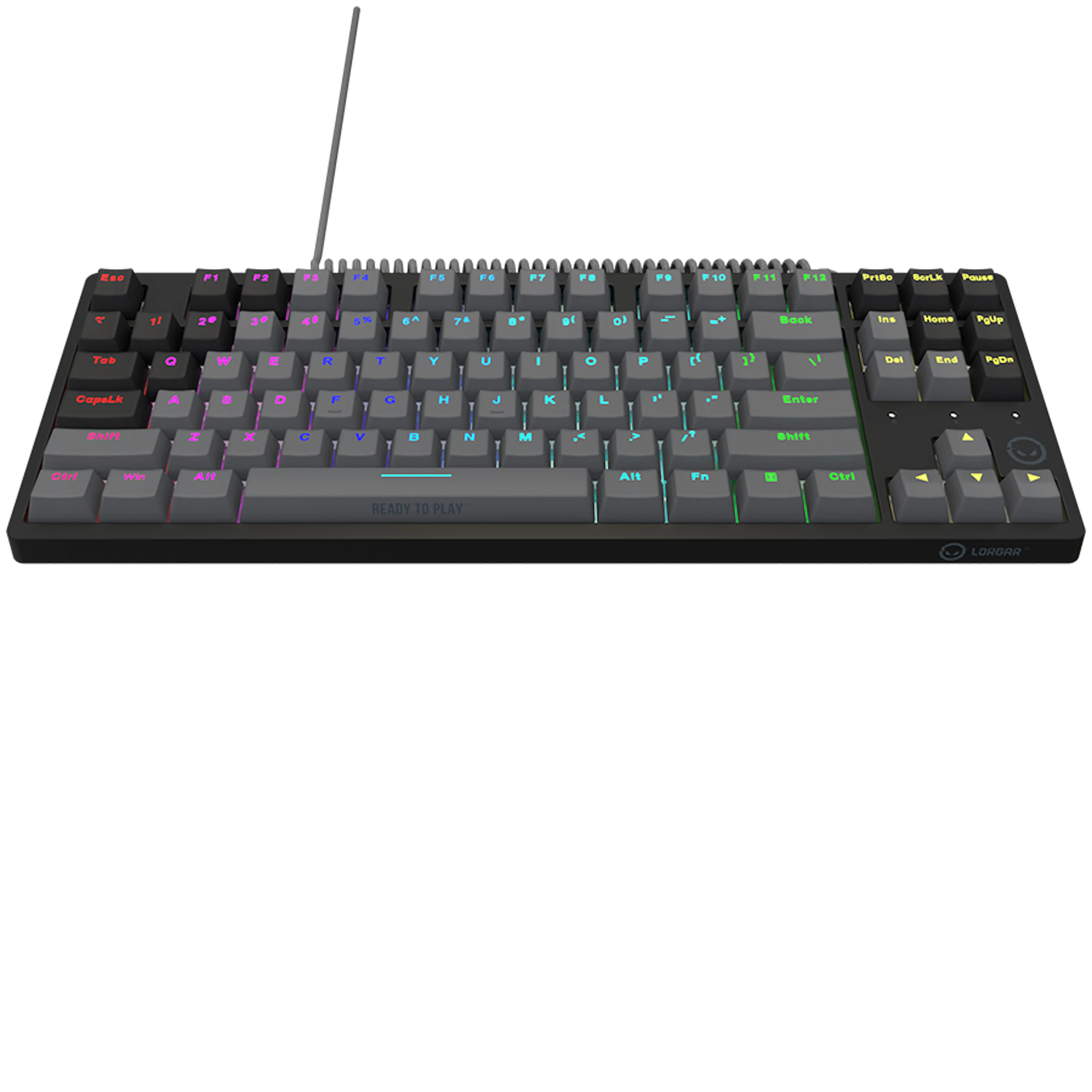 Lorgar Azar 514TKL - Wired RGB Gaming keyboard - Black