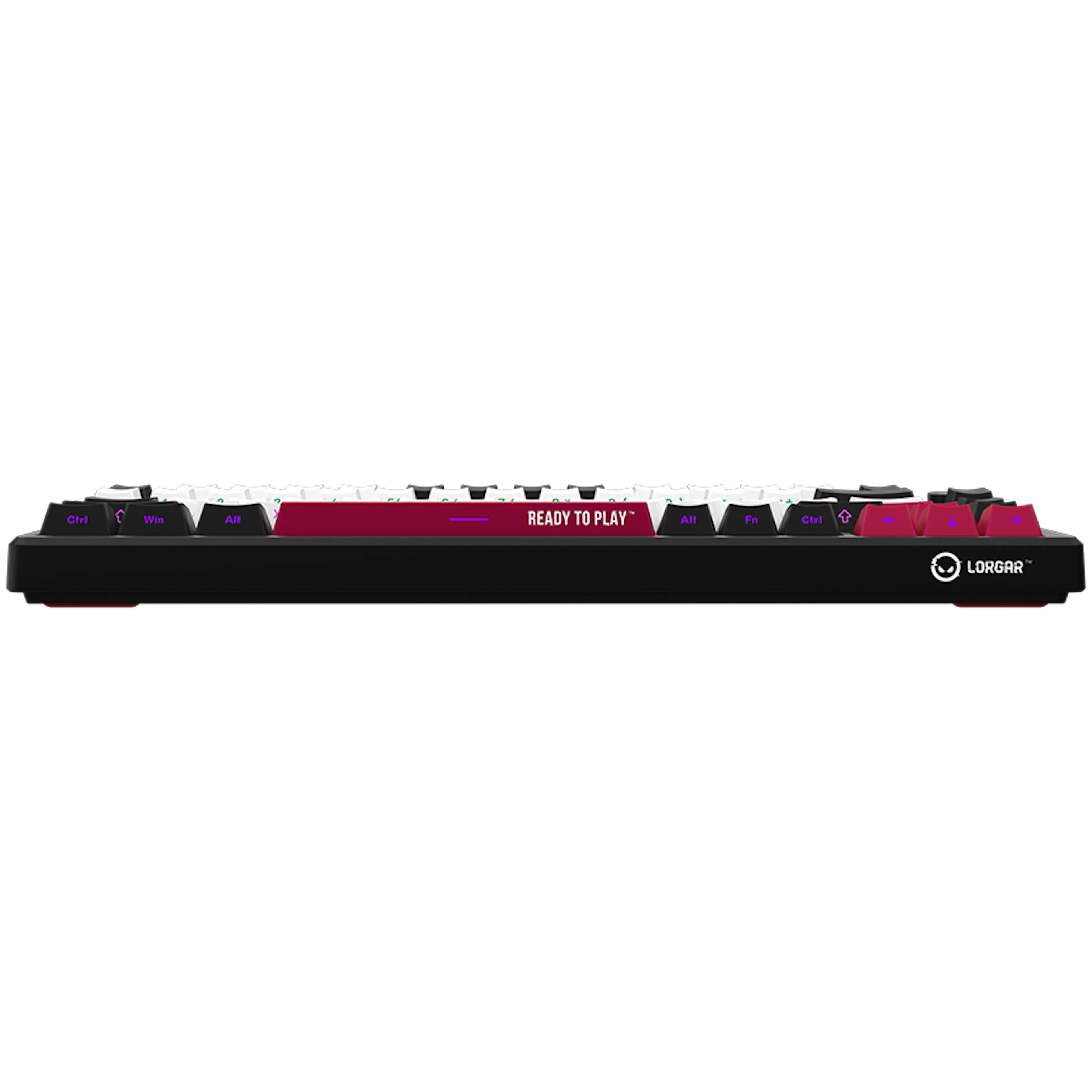 Lorgar KBP7075W – Wireless 75% Mechanical Gaming Keyboard - Black/red