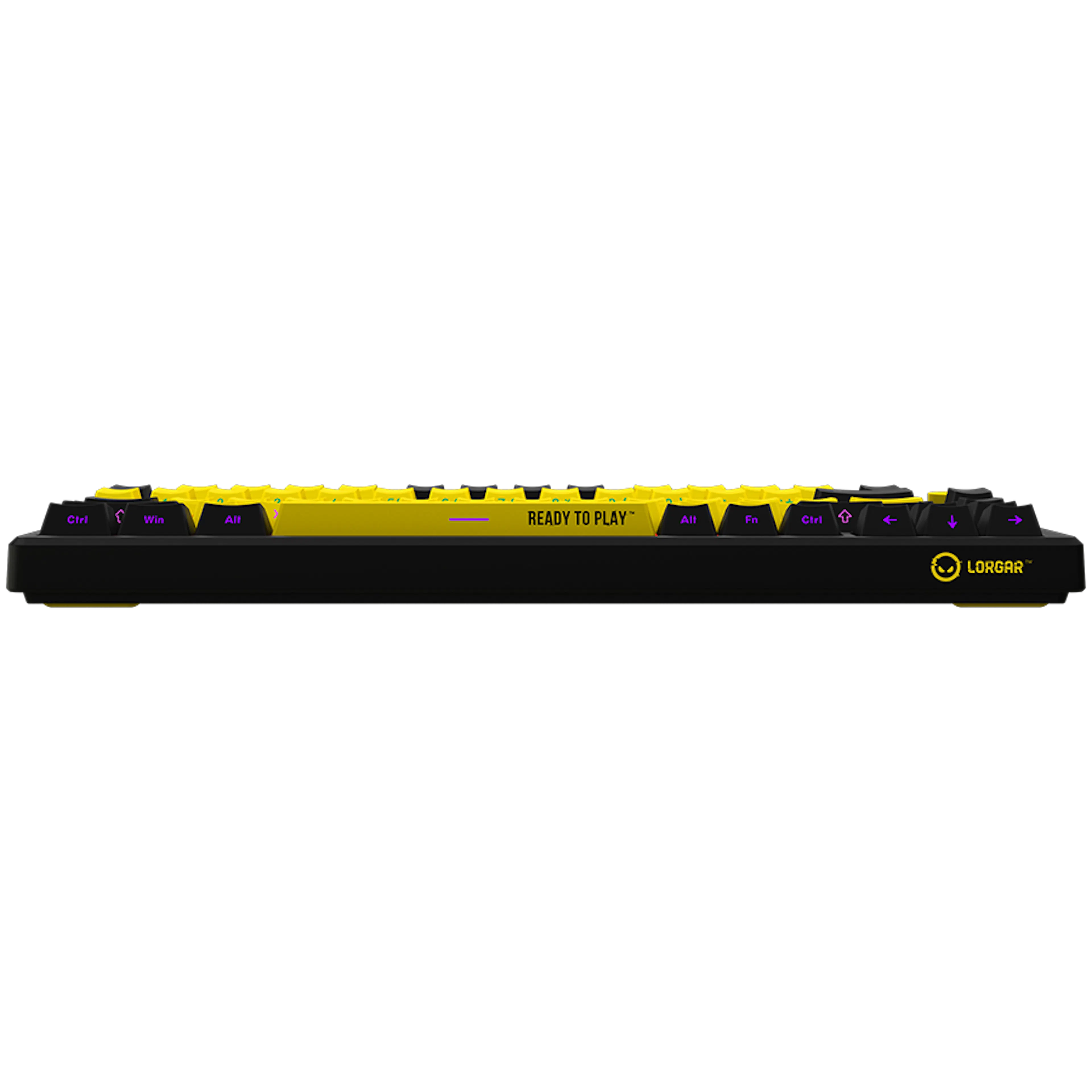 Lorgar KBP7075W – Wireless 75% Mechanical Gaming Keyboard - Yellow/Black