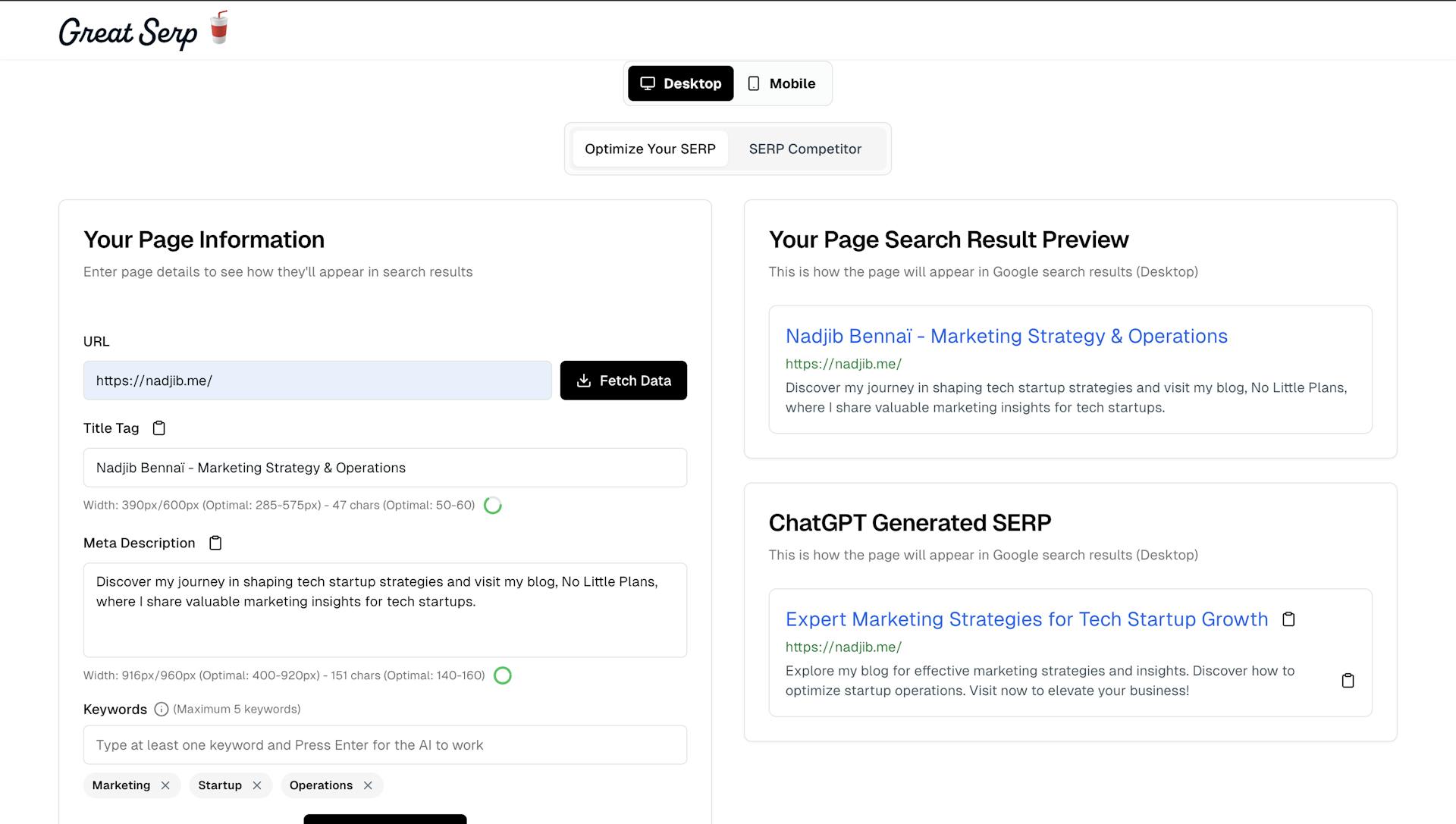 Great SERP Simulator Platform AI