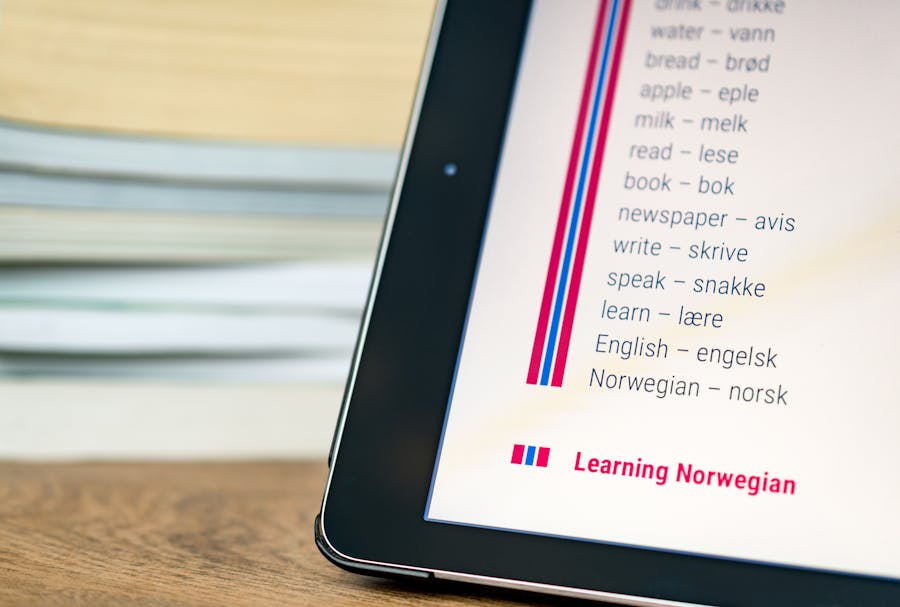 Wskazówki jak nauczyć się norweskiego!    