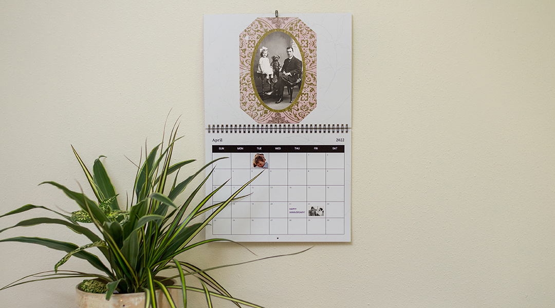 MyCanvas Family History Wall Calendar