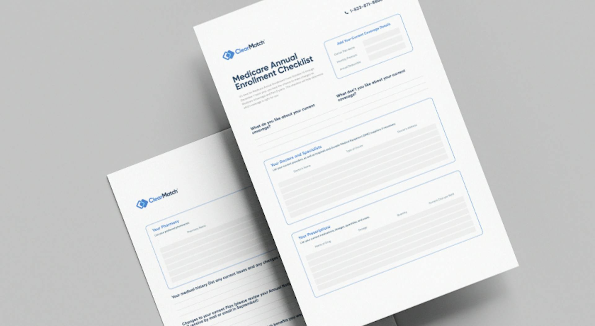 Medicare Annual Enrollment checklist