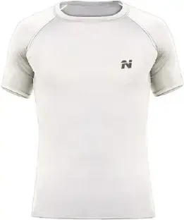 NINQ Sporty Men Round Neck White T-Shirt
