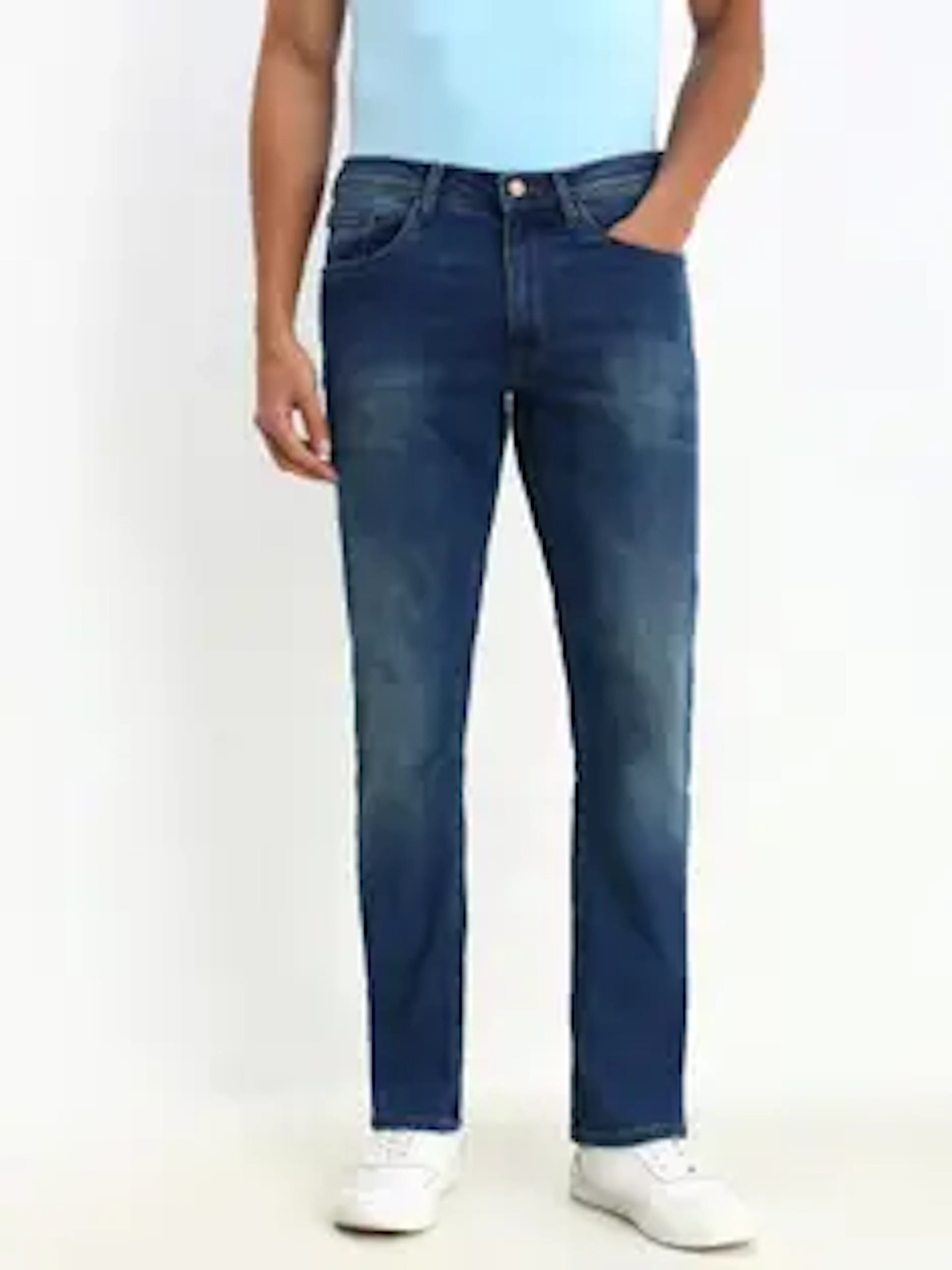 Allen Solly Regular Men Blue Jeans