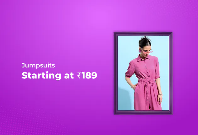 Jumpsuits Starting From Rs 189