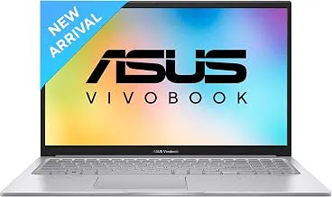 ASUSVivobook 15, (i5 14th Gen) Intel Core 5 120U,Thin & Light Laptop (16GB RAM/512GB SSD/FHD/15.6"/60Hz/Backlit Keyboard/Windows 11/Office 2021/Cool Silver/1.70 kg) X1504VAP-BQ224WS