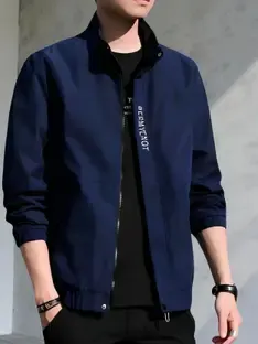 BRIGHTKRAFTS Men Bomber Jacket