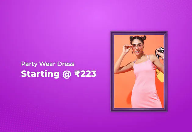 Party Wear Dress Starting @ Rs 223