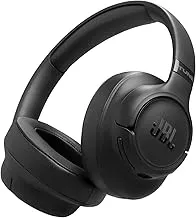 JBLTune 780NC Wireless Over Ear Headphones with Adaptive Noise Cancellation, Upto 76 Hrs Battery, Smart Ambient, Spatial Sound, Customized EQ, Google Fast Pair, Dual Pairing, BT 6.0 - Black | 76 hours of battery life, Adaptive Noise Reduction, Bluetooth 6.0, Fast Pair Google and Swift Pair Microsoft, Pure Bass Sound
