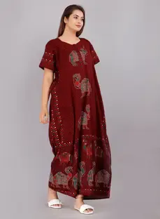 VLF Women Maternity/Nursing Nighty