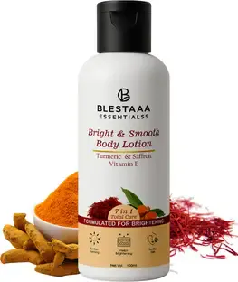blestaaa essentialss Turmeric Saffron Vitamin E Body Lotion for Glowing & Healthy Skin