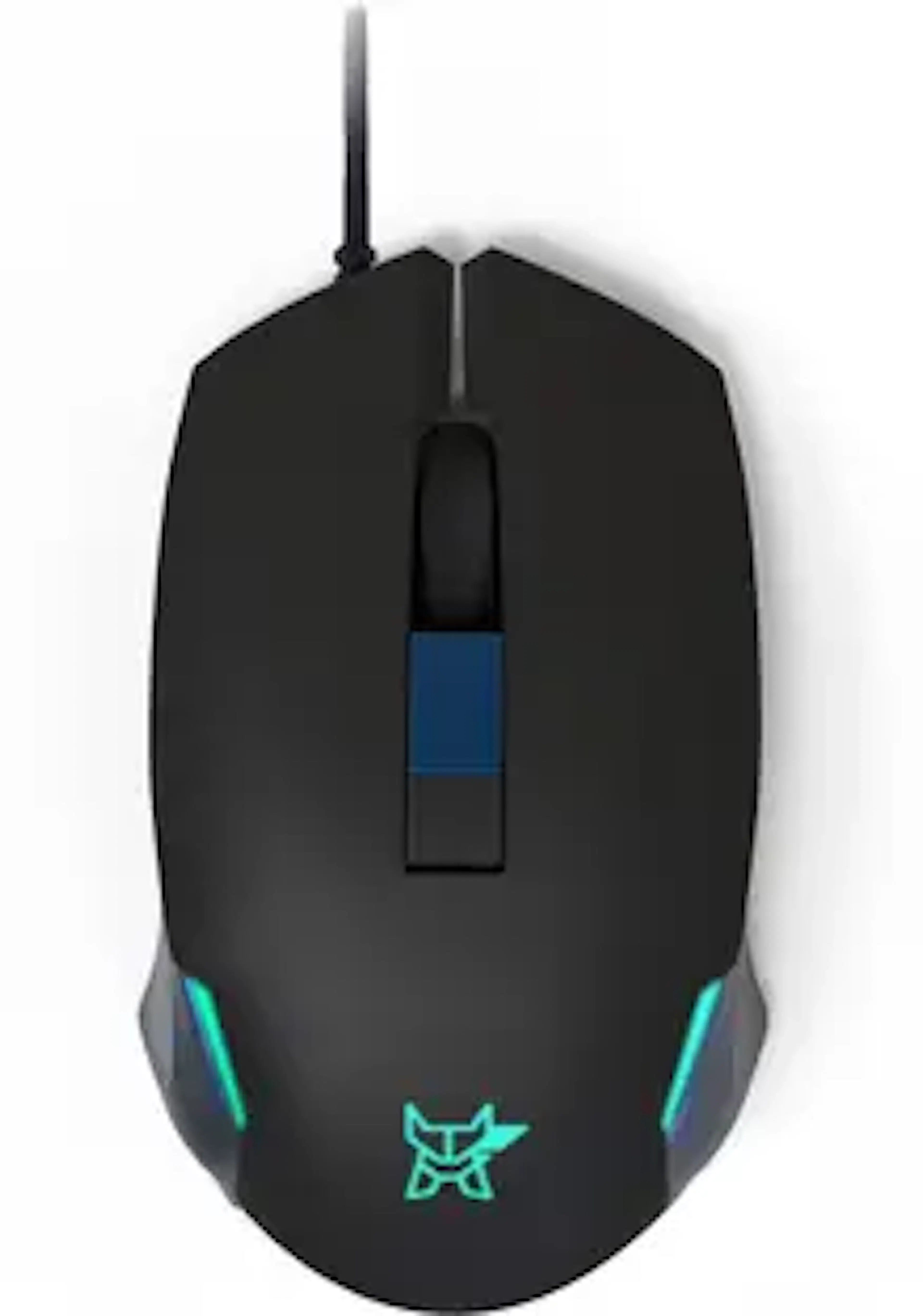 Arctic Fox Breathing Lights and DPI Upto 3600 Wired Ambidextrous Optical Gaming Mouse