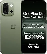 OnePlus13s | Snapdragon® 8 Elite | Smarter with OnePlus AI | Lifetime Display Warranty | 12GB+256GB | Green Silk