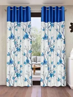 UDAYGIRI 213 cm (7ft) Door Curtain