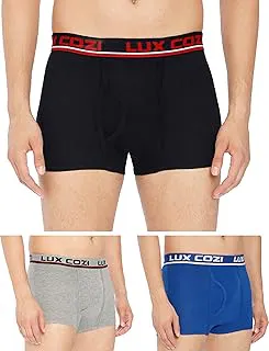 Lux CoziMen's Cotton Bigshot Trunk - Pack of 3