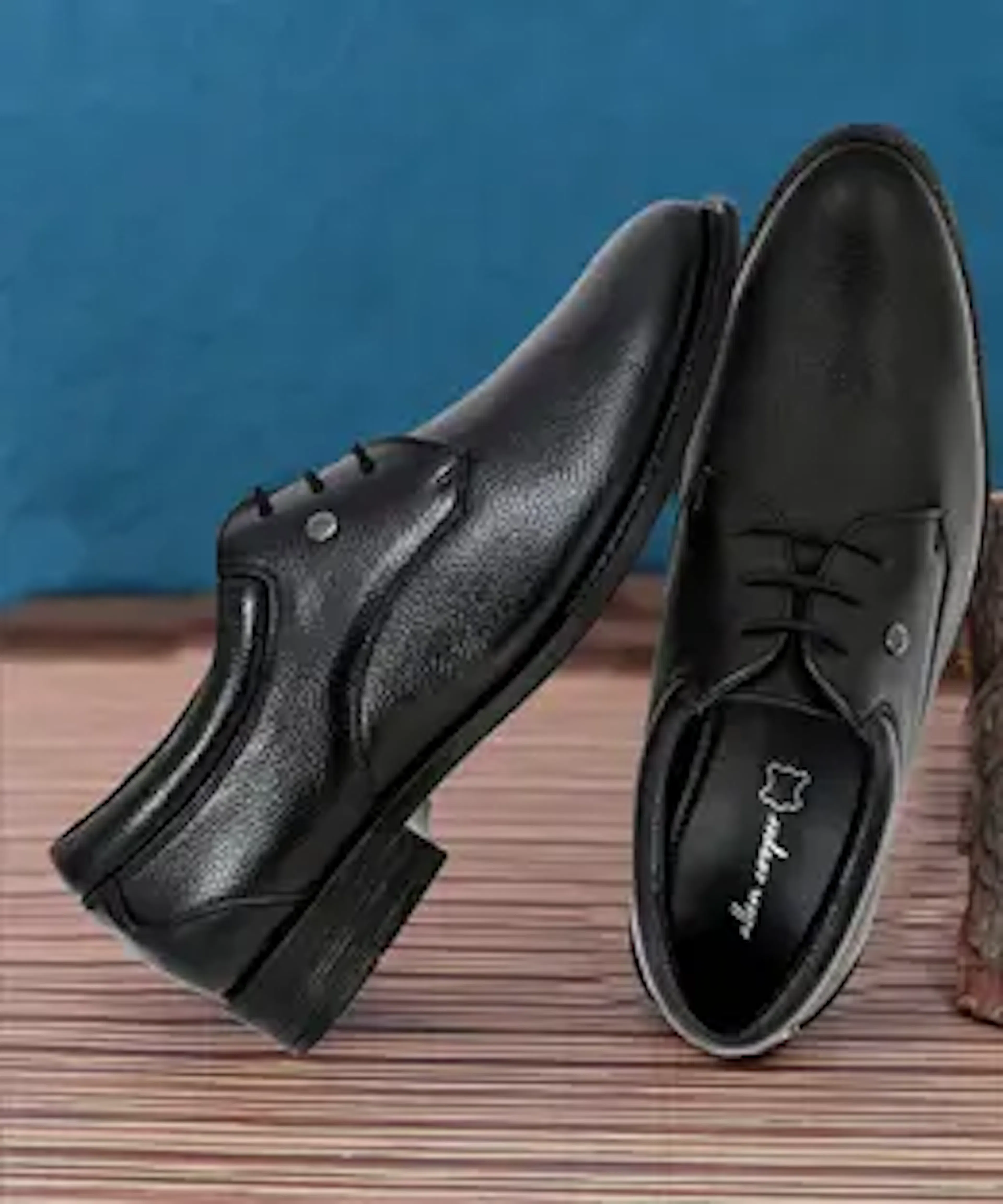 Allen Cooper Genuine Premium Leather Luxury Business Formals Lace Up For Men