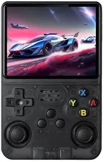 RETROGOODS Handheld Gaming Console – 3.5" IPS Display, RK3326 Quad-Core 3200mAh Rechargeable Battery, Portable Classic Video Game Player