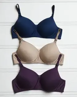 TULUSUN pack of 3 padded bra Women Push-up Lightly Padded Bra