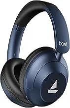 boAtRockerz 650 Pro, Touch/Swipe Controls, Dolby Audio, 80Hrs Battery, 2Mics ENx, Fast Charge, App Support, Dual Pair, Bluetooth Over Ear Headphones with Mic(Starry Night)