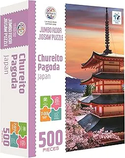Ratna's Chureito Pagoda Japan Jigsaw Puzzle, 500 Pieces, 73.5 x 48.25 cm, Play and Learn Educational Jigsaw Puzzle for Kids & Adults 7+ Years