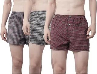 DollarMens Cotton Rich Boxer (Pack of 3)