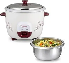 Prestige PRWO 1.8 Liters Red Colour Rice Cooker